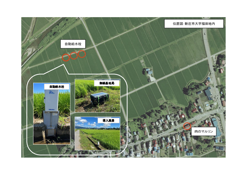 農業でのICT(情報通信技術)の活用-自動給排水栓について-の紹介